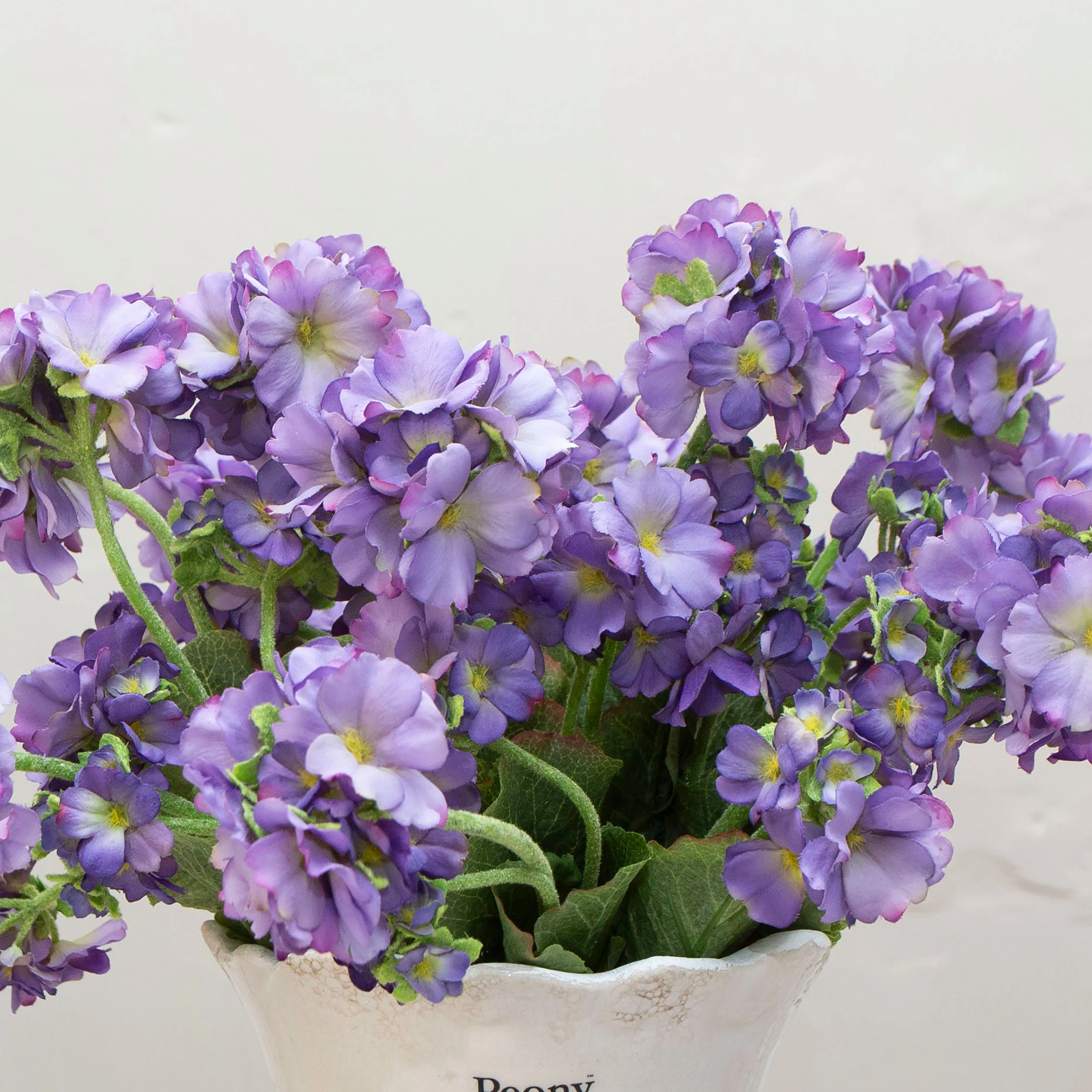 Artificial Primula Stem Purple - Image 3