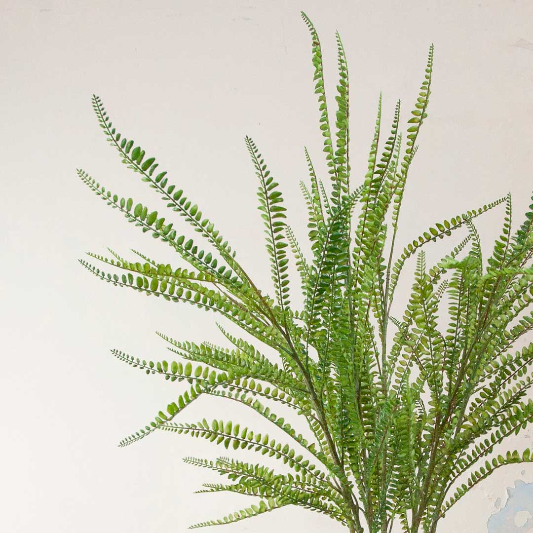 Artificial Button Fern on a Long Stem - Image 3