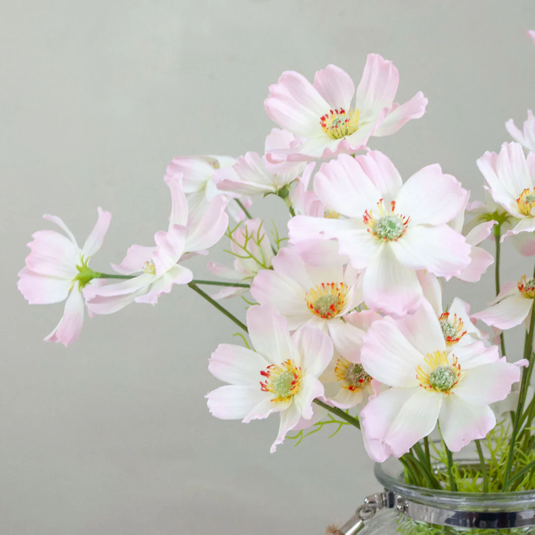 Artificial Cosmos Stem with Greenery - Image 3