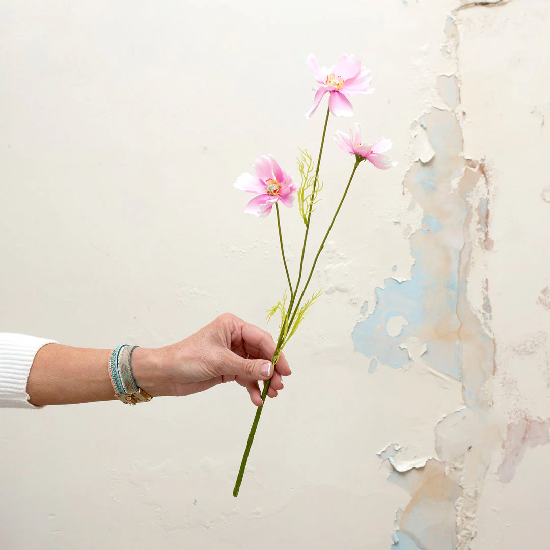 Artificial Cosmos Stem with Greenery - Image 6