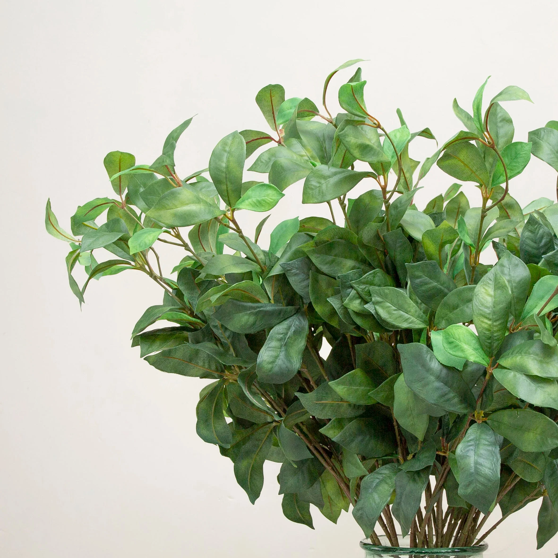 Artificial Laurel Leaves on a long stem - Green - Image 3