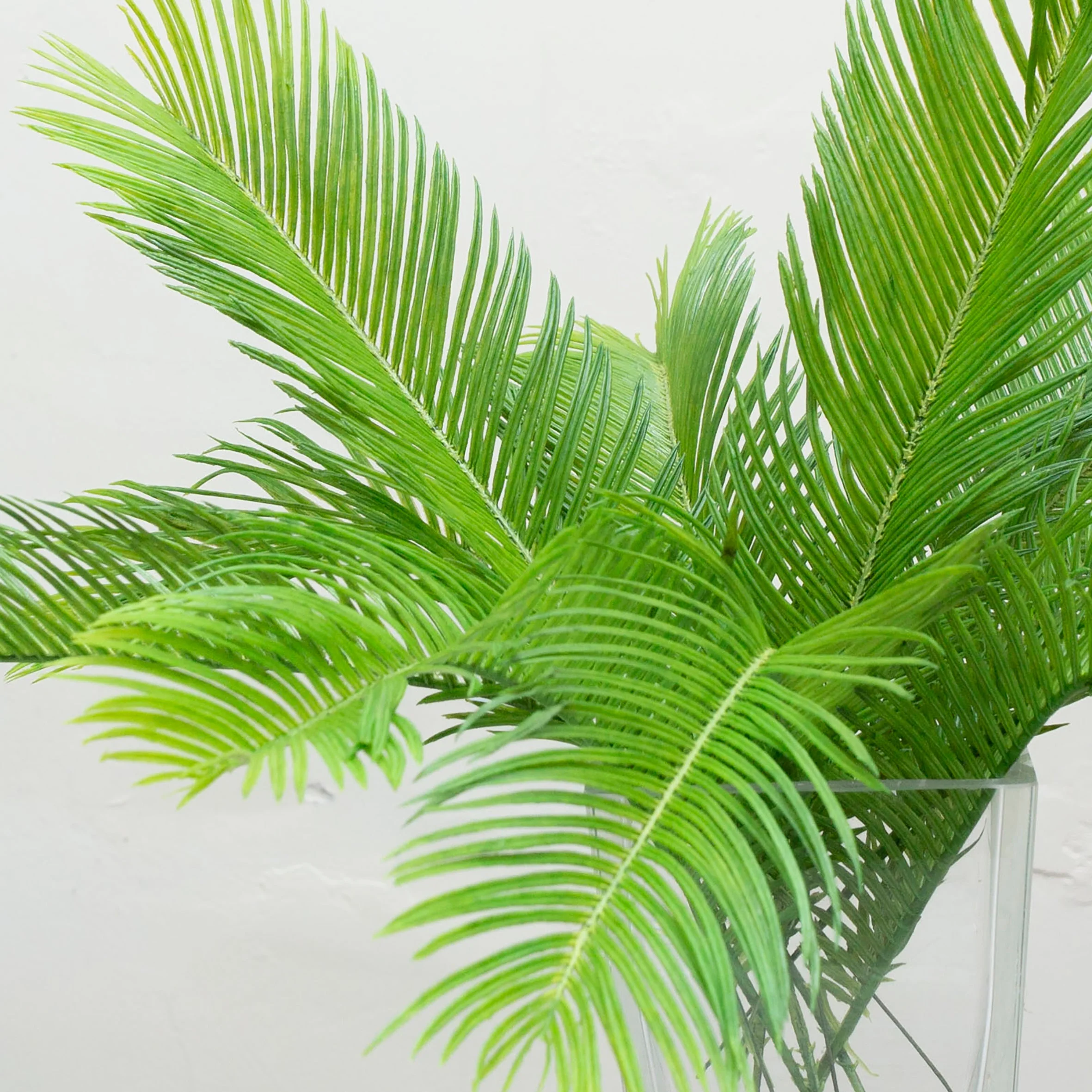 Artificial Palm Leaf Stem - Green - Image 3