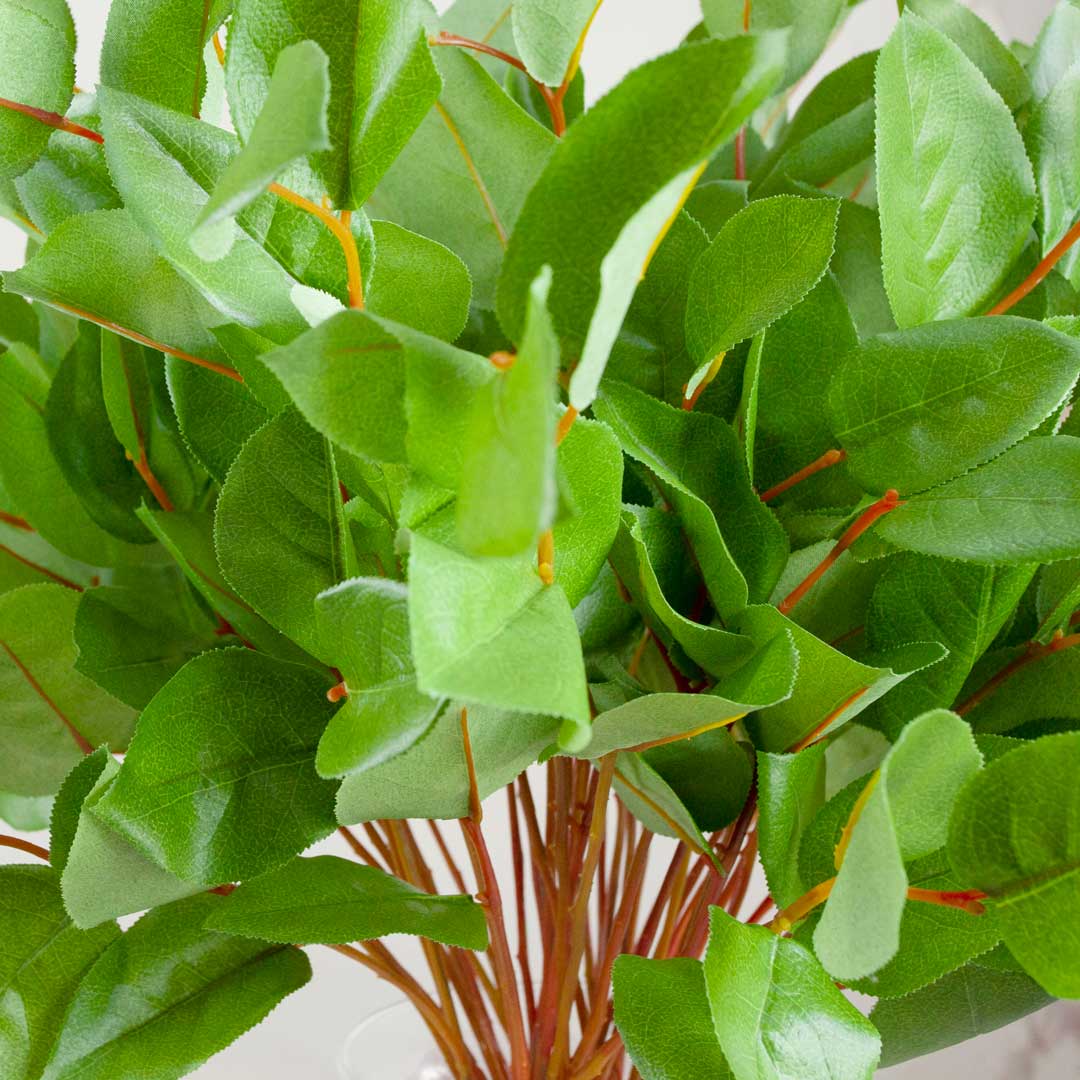 Artificial Salal Leaves Stem - Green - Image 3